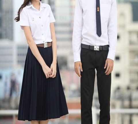 ขายส่ง ผ้าตัดเสื้อนักศึกษา